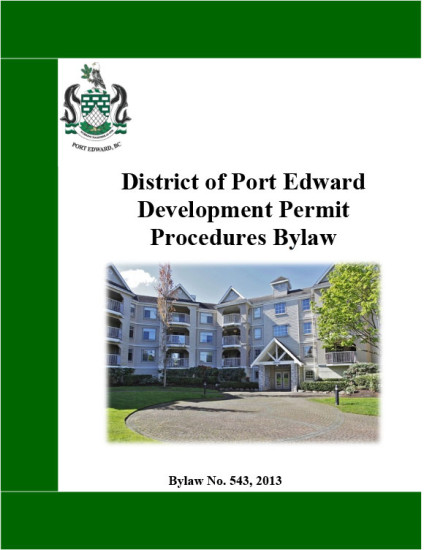 Development Permit Procedures Bylaw # 543