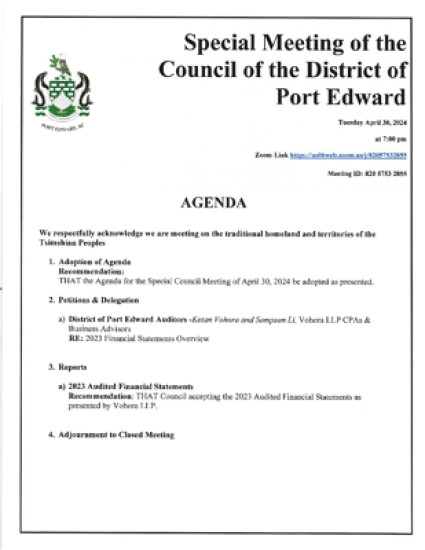 Special Meeting of Council