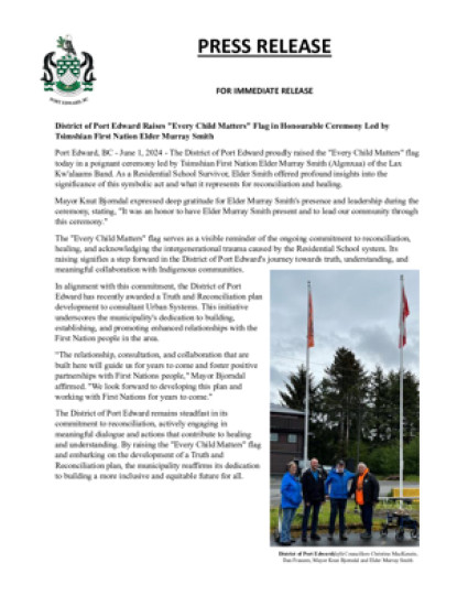 Press Release - June 3, 2024